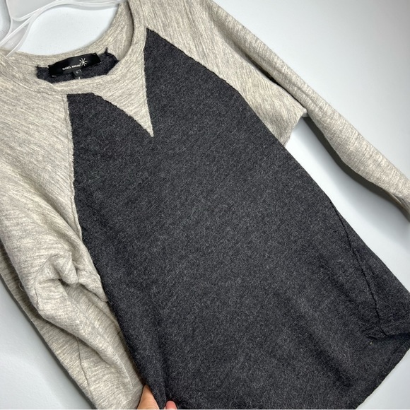 Isabel Marant Alpaca Wool Black Gray Top - Picture 6 of 7